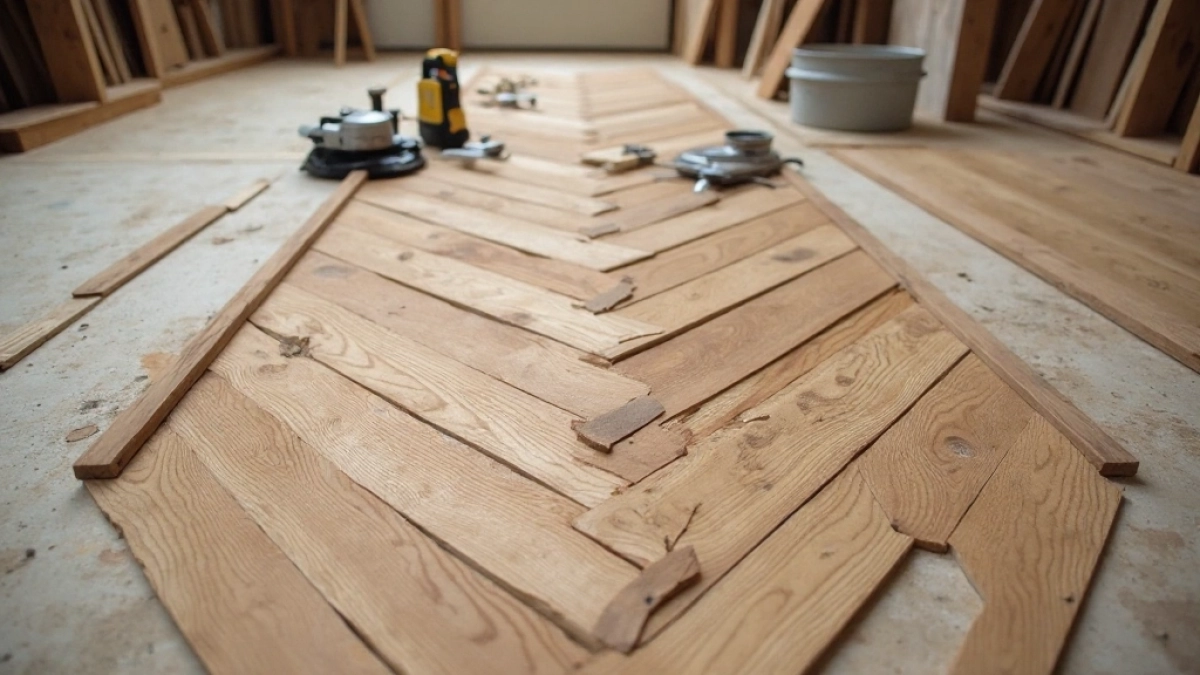 Ile kosztuje położenie paneli w jodełkę