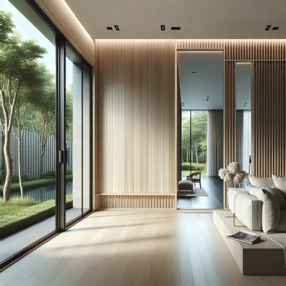 jak wykończyć panele przy futrynie