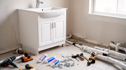 Ile kosztuje montaż umywalki z szafką