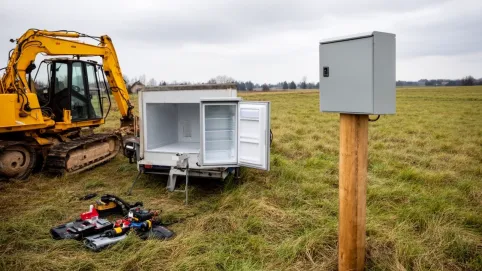 Ile kosztuje postawienie skrzynki elektrycznej na działce