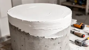 jak wykończyć okrągły filar